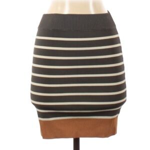 Guess by Marciano Color-block stripe stretch Fitted pencil Skirt small